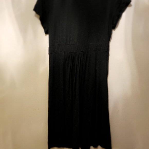 MERONA short sleeve DRESS, Size: S, Color: Black - Picture 3 of 4